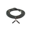 Cherry Amber Mala Prayer Beads With Dangle, image 