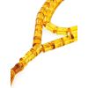 Exclusive Amber With Inclusions Islamic Rosary, image 