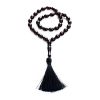 33 Cherry Amber Islamic Beads With Tassel, image 