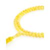 99 Honey Amber Muslim Prayer Beads With Yellow Tassel, image 