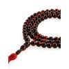 99 Dark Cherry Amber Islamic Prayer Beads With Tassel, image 