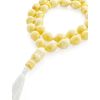 33 Olive Beaded Islamic Rosary With Tassel, image 