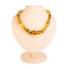 Exclusive Amber With Inclusions Beaded Necklace, image 