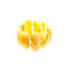 Honey Amber Adjustable Elastic Ring, Ring Size: Adjustable, image 