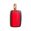 Bright Red Amber Pendant In Gold The Sangria, image 