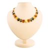 Multicolor Amber Necklace The Cleopatra, image 