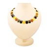 Multicolor Amber Necklace The Cleopatra, image 