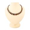 Amber Flat Beaded Necklace The Cleopatra, image 