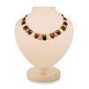 Multicolor Faceted Amber Necklace The Cleopatra, image 