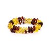 Two-Toned Amber Bangle Bracelet, image 