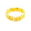Genuine Honey Amber Stretch Bracelet, image 