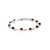 Cute Link Amber Bracelet In Sterling Silver The Leia, image 