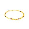Multicolor Amber Teething Choker Necklace, image 