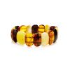 Multicolor Amber Stretch Bracelet, image 