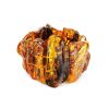 Bold Cognac Amber Stretch Bracelet The Volcano, image 