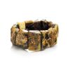 Bold Raw Amber Stretch Bracelet The Volcano, image 