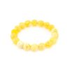 Honey Amber Ball Beaded Bracelet, image 