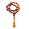 Islamic 33 Cognac Amber Prayer Beads, image 