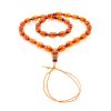 Islamic 33 Cognac Amber Prayer Beads, image 