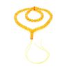 Islamic 66 Amber Prayer Beads, image 