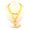 Double Strand Amber Ball Beaded Necklace With Pendant The Ariadna, image 