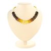 Two Toned Amber Necklace The Tangerine, image 