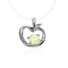 Invisible Necklace With Silver Pendant The Aurora, image 