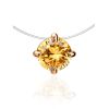 Invisible Necklace With Crystal Pendant The Aurora, Length: 41, image 