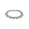 Silver Link Bracelet With Marcasites The Lace, image 