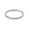 Sterling Silver Link Bracelet With Marcasites The Lace, image 