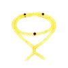 108 Lemon Amber Buddhist Prayer Beads, image 