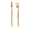 Golden Chain Dangles With Sapphires And Diamonds, image 