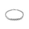 Golden Tennis Bracelet With Diamonds, image 
