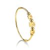 Yellow Gold Bangle Bracelet, image 