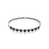 White Gold Sapphire Bracelet, image 