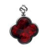 Clover Shaped Amber Pendant The Monaco, image 