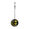 Green Amber Silver Pendant The Sorbonne, image 