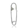 Designer Silver Brooch With Marcasites The Lace, image 