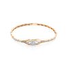 Fabulous Golden Bracelet With Diamonds, image 