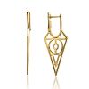 Fabulous Gold Plated Earrings, image 