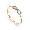 Cute Gold Diamond Ring, Ring Size: 5.5 / 16, image 
