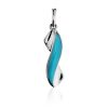 Sterling Silver Pendant With Enamel, image 