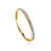 Diamond Channel Set Ring, Ring Size: 5.5 / 16, image 