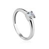 Solitaire Diamond Ring In White Gold, Ring Size: 7 / 17.5, image 