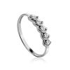 White Gold Diamond Ring, Ring Size: 6.5 / 17, image 