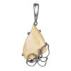 Handcrafted Silver Pendant With Mammoth Tusk The Era, image 
