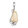 Wonderful Mammoth Tusk Silver Pendant The Era, image 