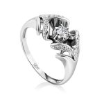 Fabulous White Gold Diamond Ring, Ring Size: 8 / 18, image 