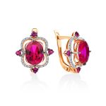 Gorgeous Gold Diamond Ruby Ring, Ring Size: 9.5 / 19.5, image , picture 5