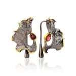 Fabulous Silver Garnet Adjustable Ring, Ring Size: Adjustable, image , picture 6